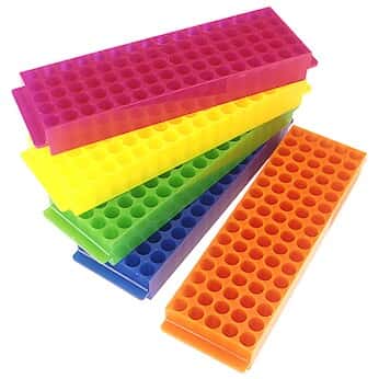 80-Place Tube Racks, Polypropylene